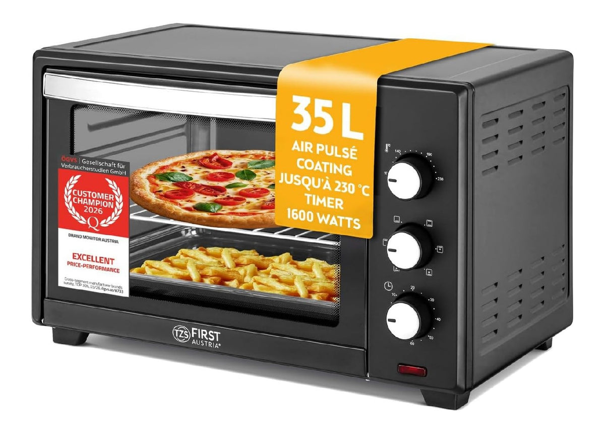 Fours grille-pain compact finition inox inox 35 L