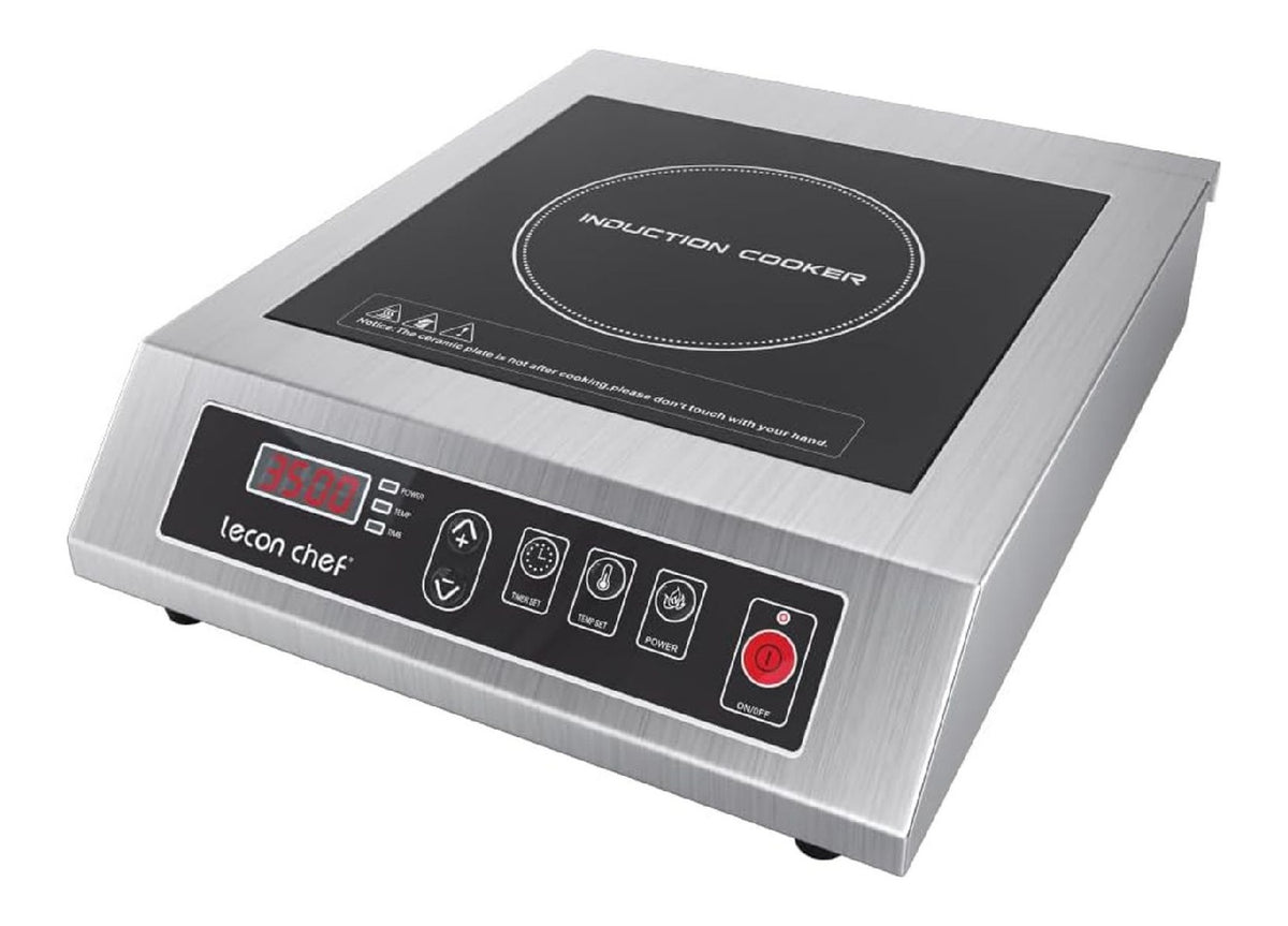 Plaques de cuisson compact avec programmes inox