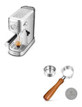 Machines combinees filtre et expresso compact finition inox inox 1 L