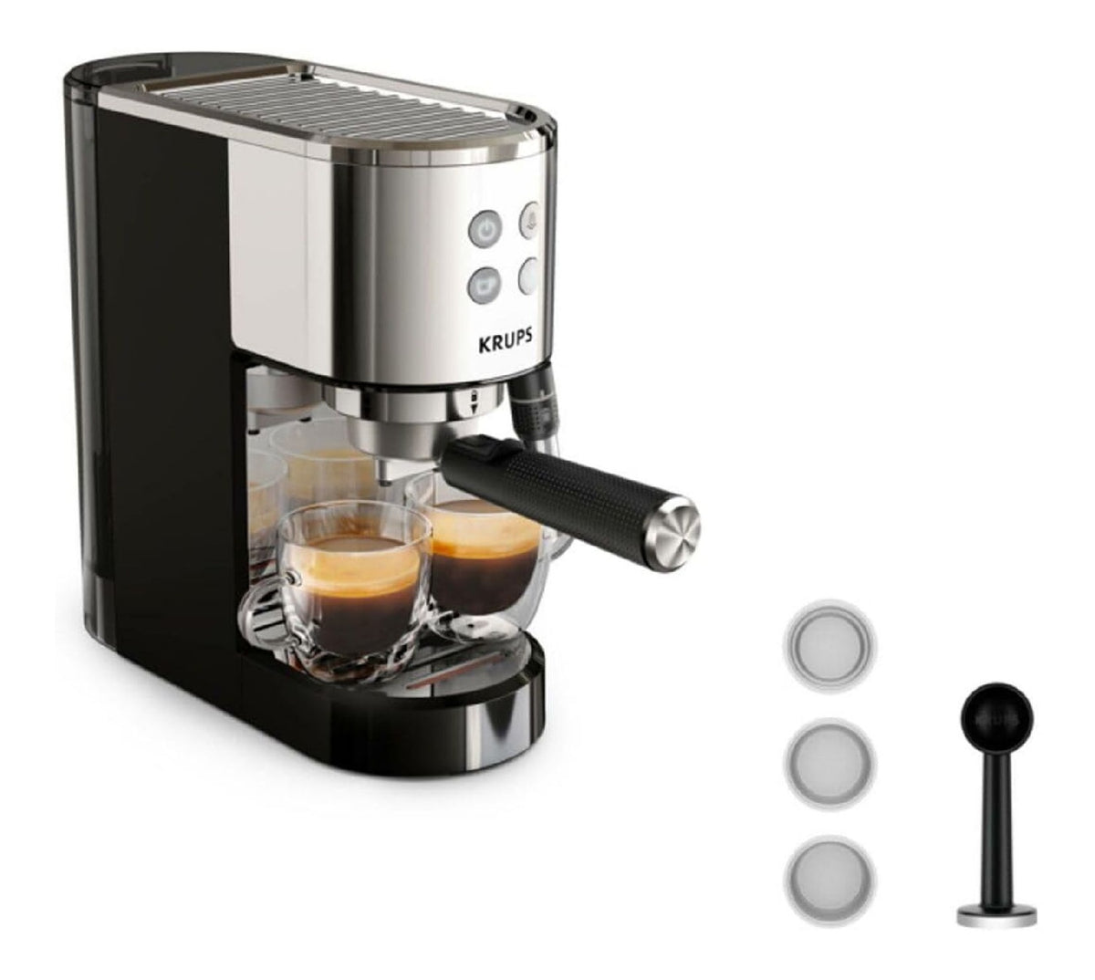 Machines combinees filtre et expresso finition inox inox variante 200