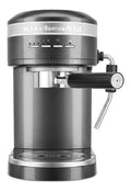 Machines combinees filtre et expresso compact gris