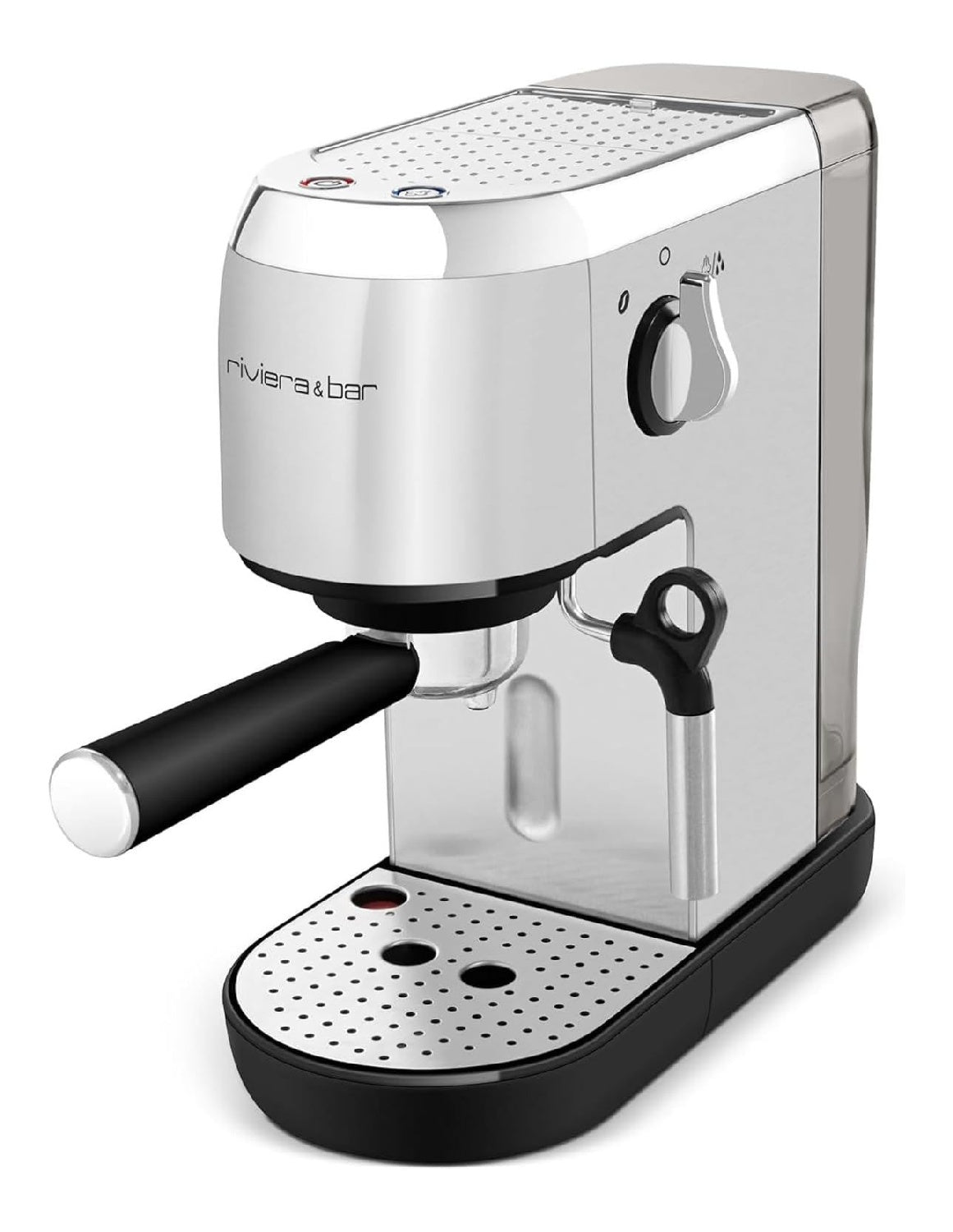 Machines expresso a vapeur compact finition inox inox 1.4 L