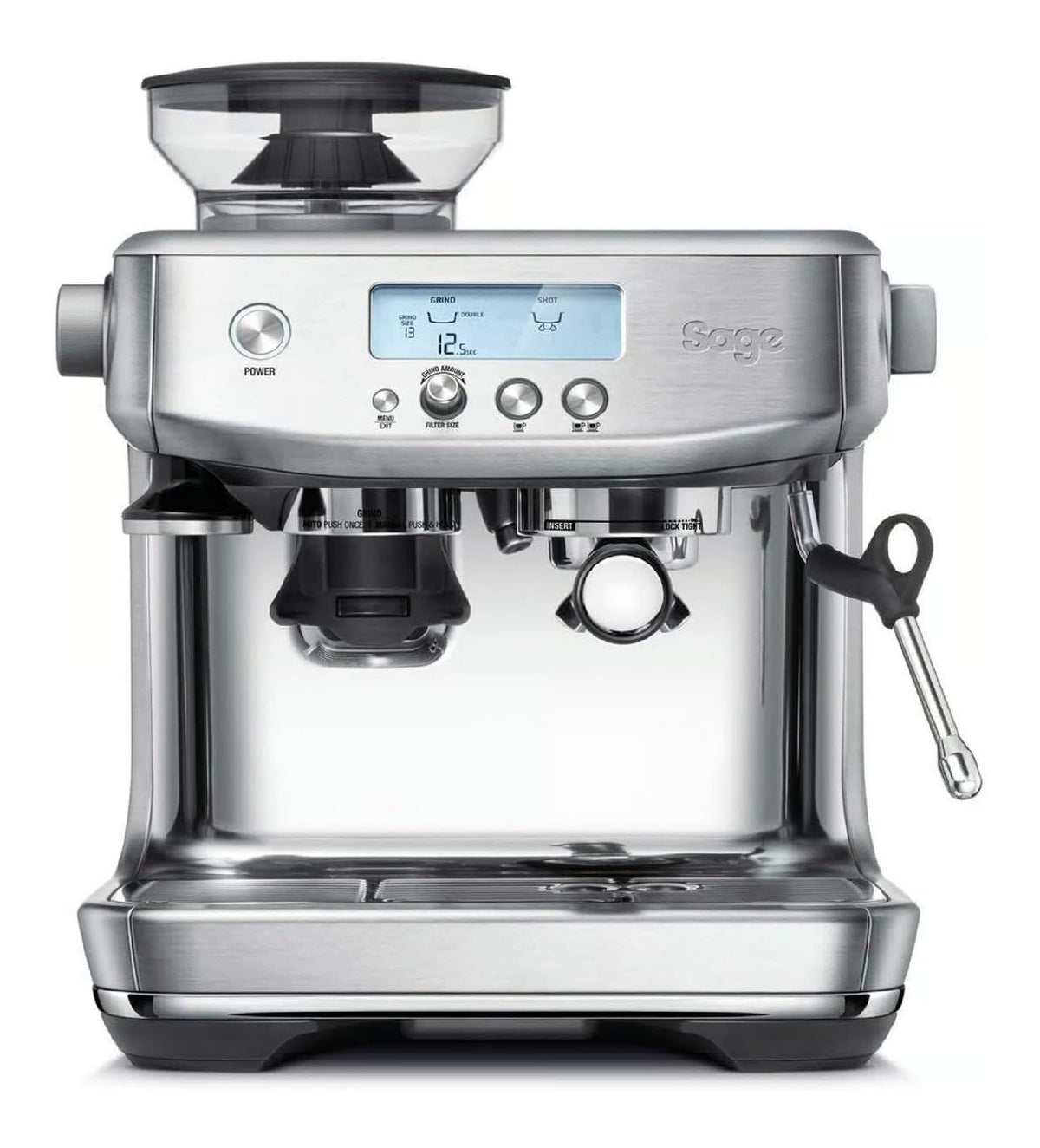 Machines combinees filtre et expresso finition inox inox