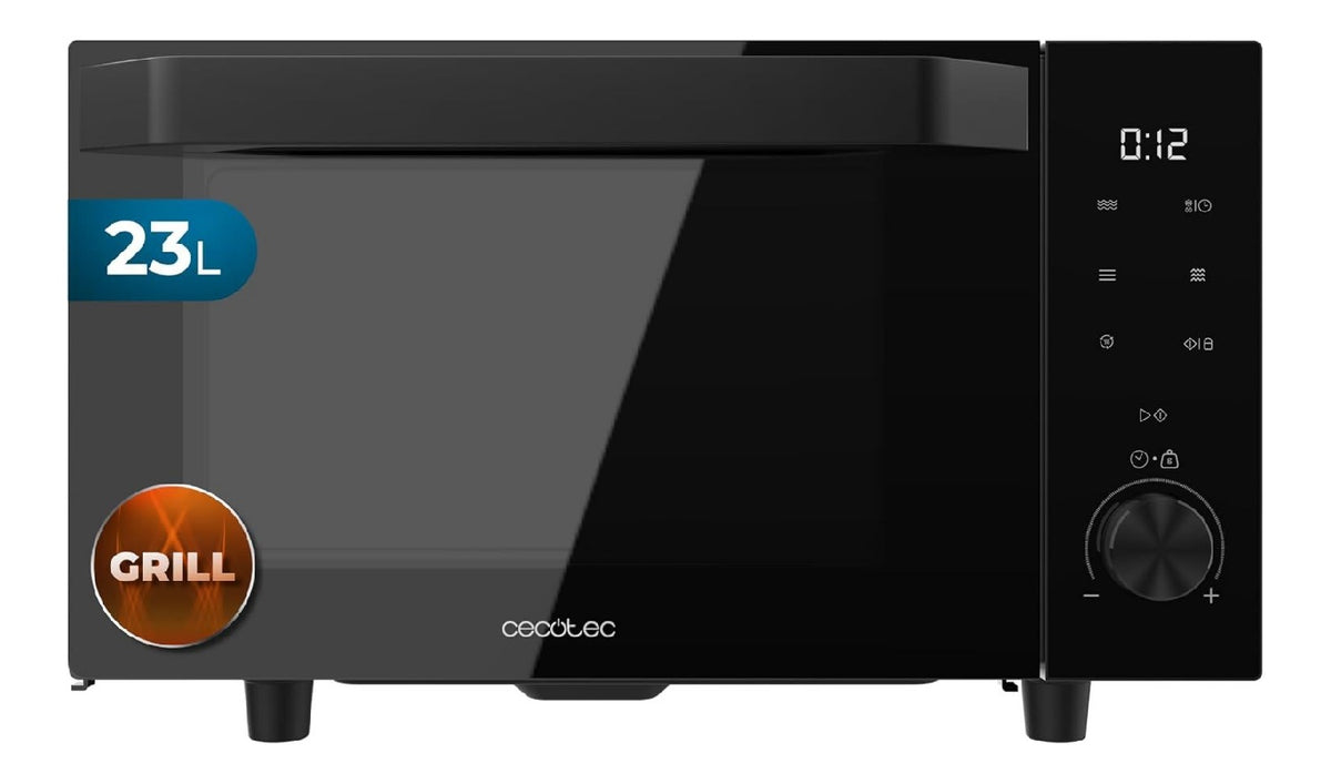 Micro-ondes multifonctions commande numerique avec programmes noir