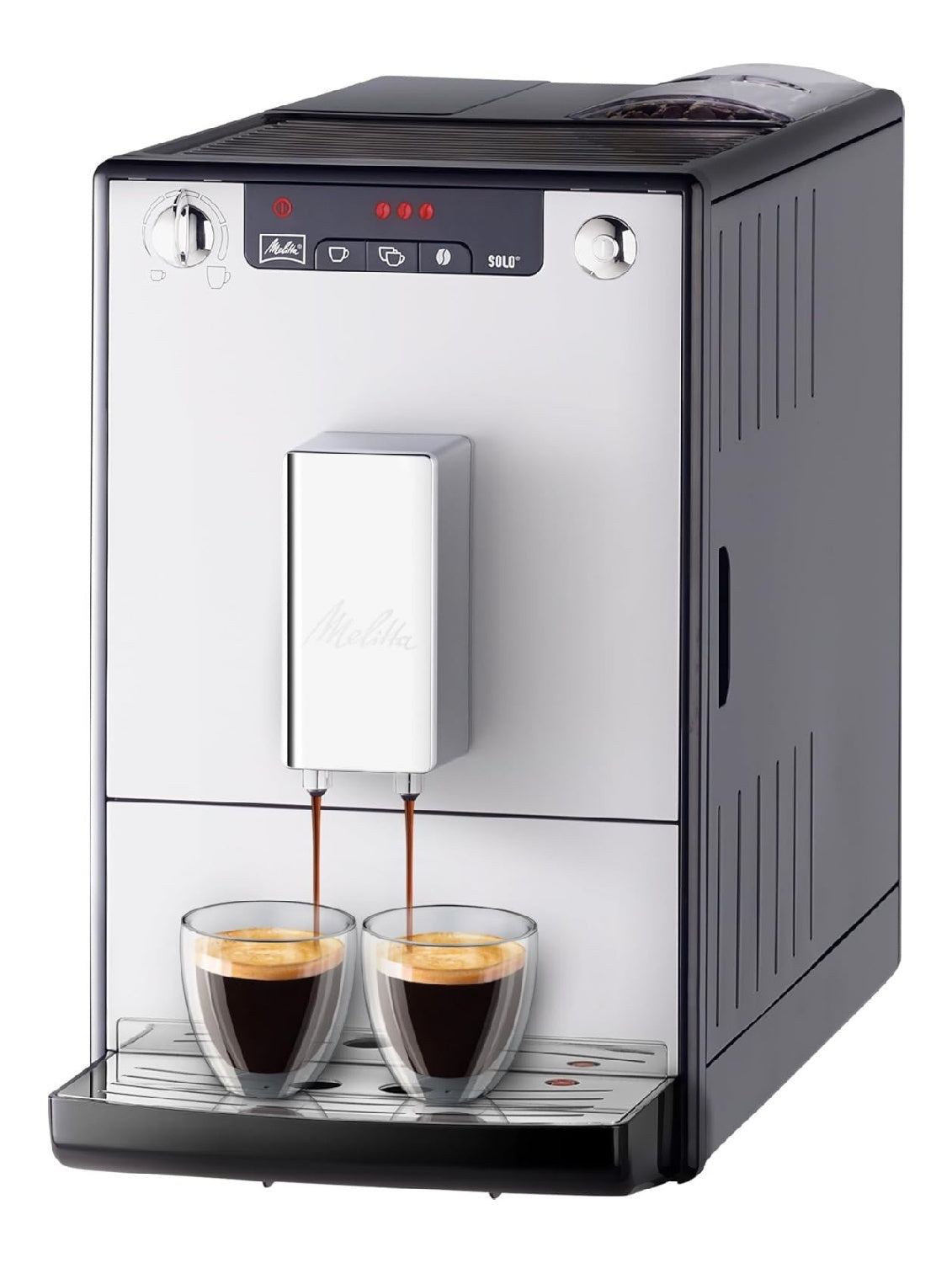 Machines a cafe automatiques compact reglable argente
