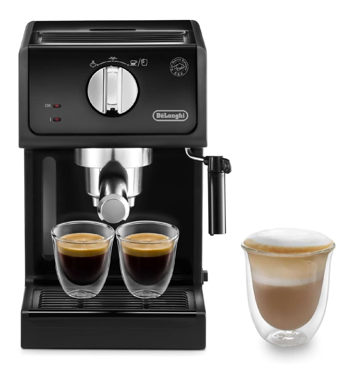 Machines a expresso et cappuccino noir variante 330
