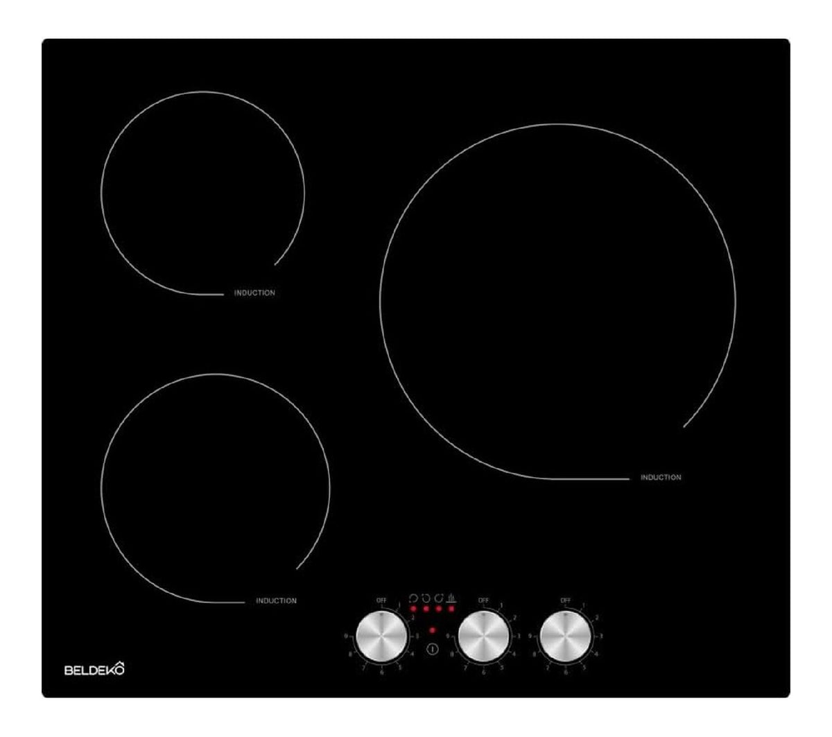 Plaques de cuisson noir variante 1131