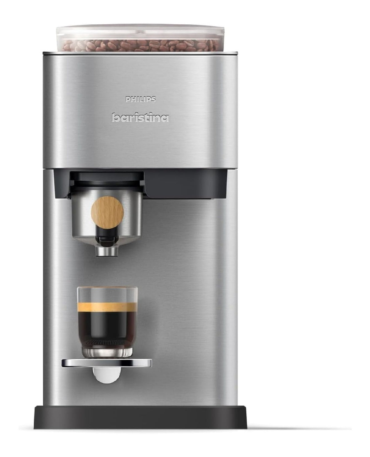 Machines combinees filtre et expresso compact noir format compact
