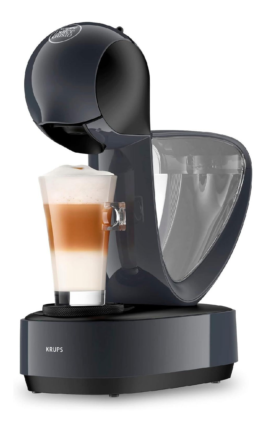 Cafetieres a capsules compact reglable gris